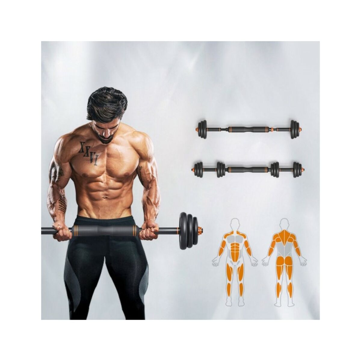 Kettlebell and Dumbbell Kit