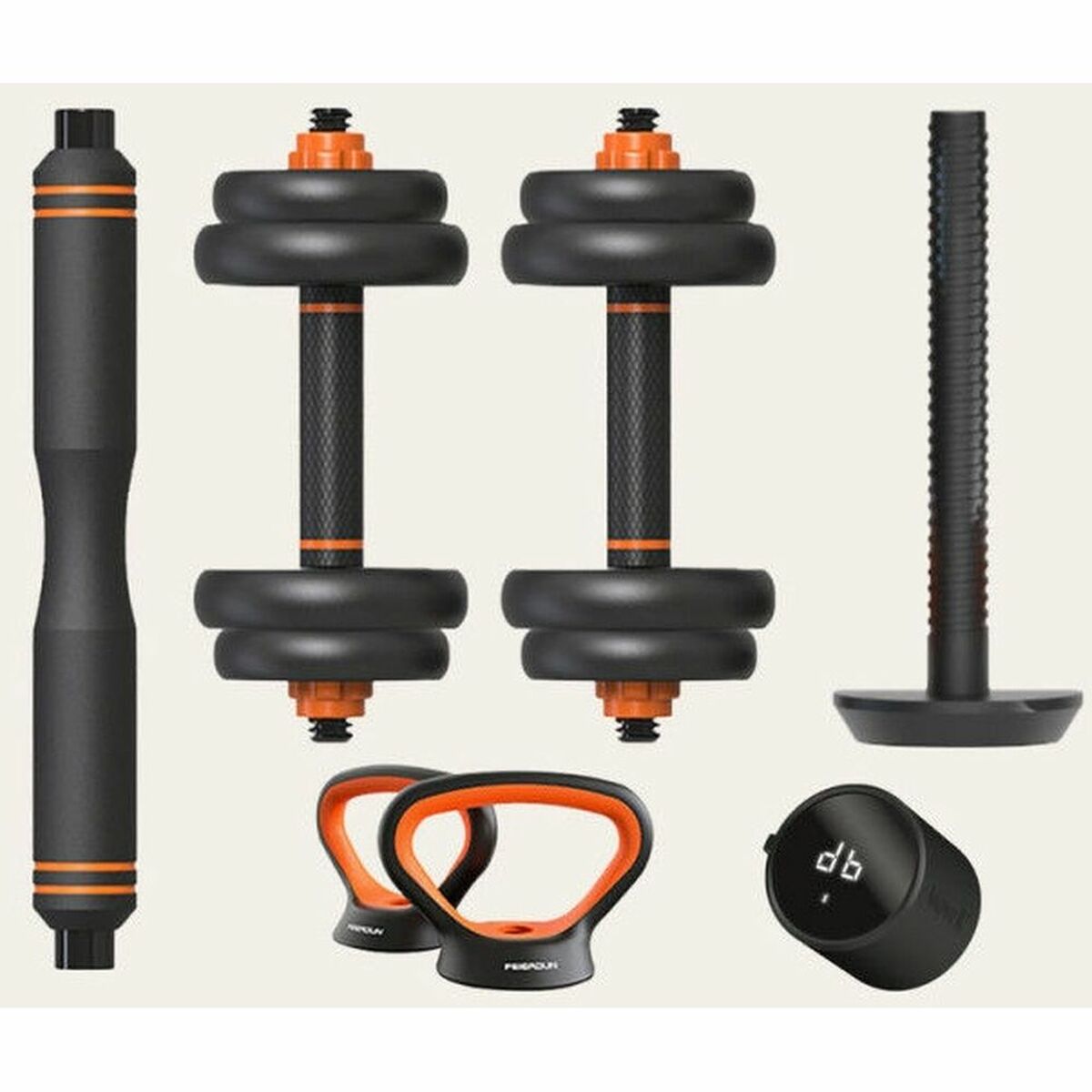 Kettlebell and Dumbbell Kit