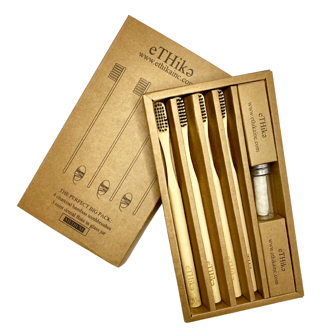 Bamboo Oral Hygiene Care Set of 7