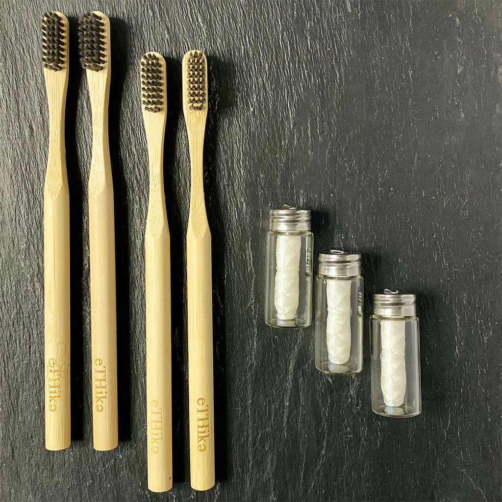 Bamboo Oral Hygiene Care Set of 7