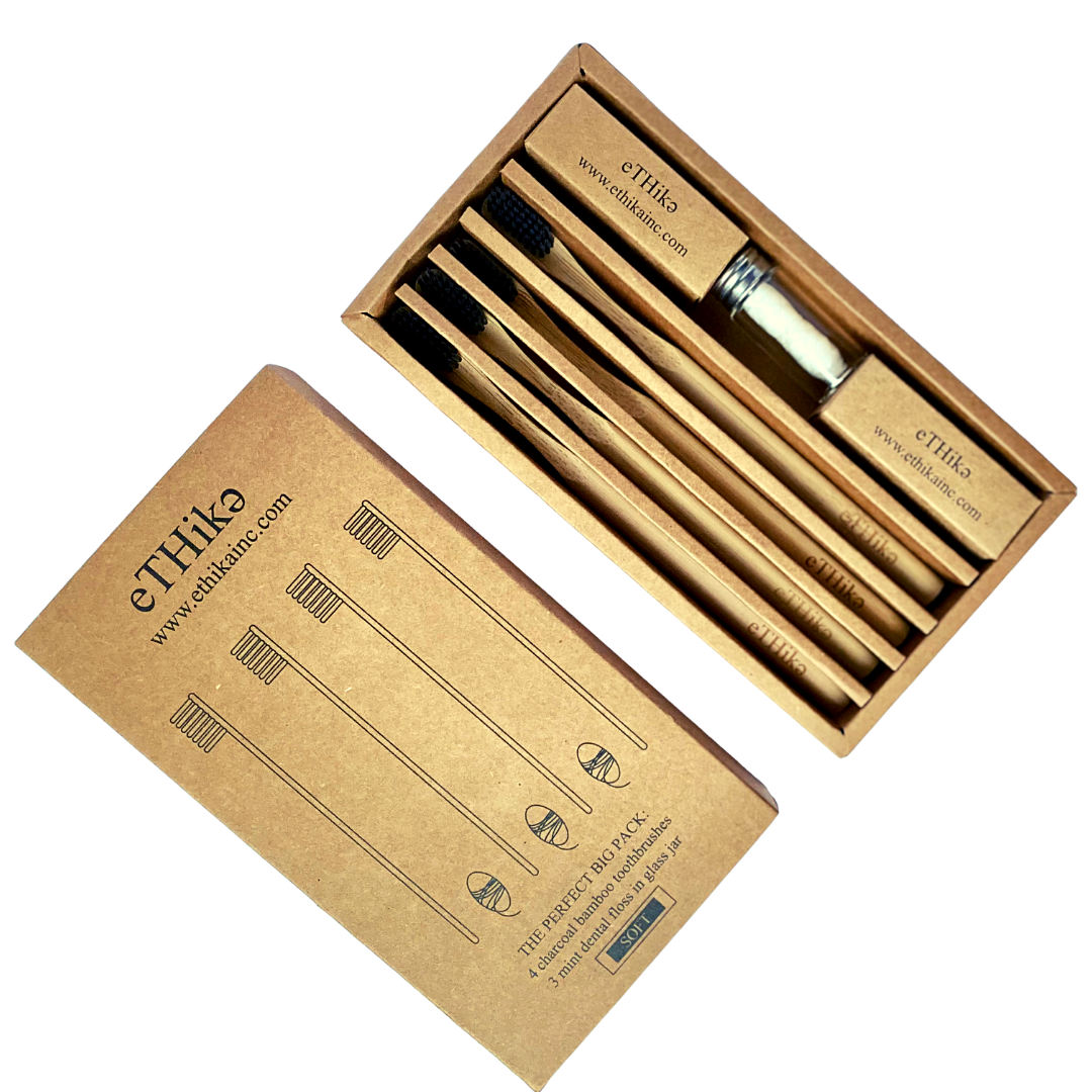 Bamboo Oral Hygiene Care Set of 7